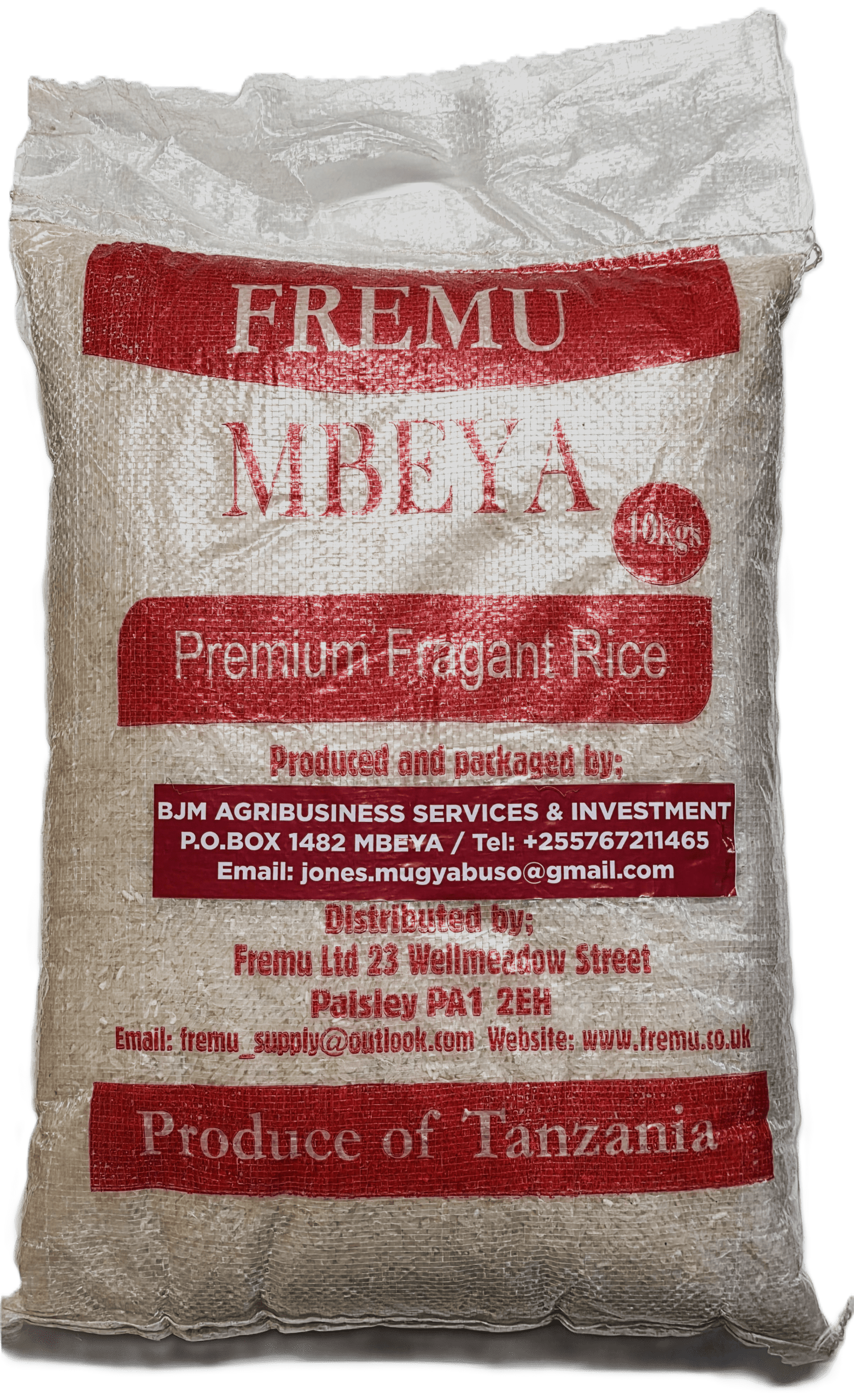 Mbeya Rice - 10kg (Tanzania) - Fremu